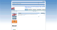 Desktop Screenshot of ahmedabad.sqlpass.org