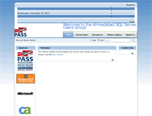 Tablet Screenshot of ahmedabad.sqlpass.org