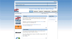 Desktop Screenshot of anand.sqlpass.org