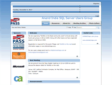 Tablet Screenshot of anand.sqlpass.org